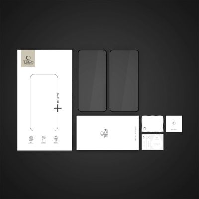 6. Tech-Protect Glass Fit+ 2er-Pack Panzerglas für Samsung Galaxy A36 / A56 5G - Schwarz