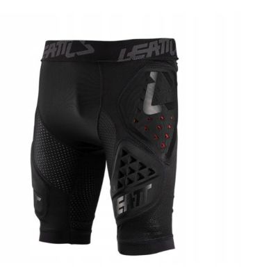 LEATT Impact Shorts 3DF 3.0 Schutzshorts, Größe L, Schwarz