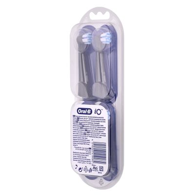 3. ORAL-B Braun iO Gentle Care schwarze Zahnbürstenköpfe