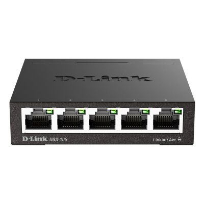 D-Link DGS-105/E 5-Port-Switch