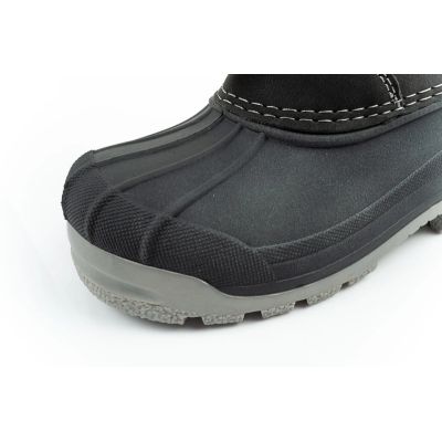 6. Lee Cooper Winterstiefel Kinder isolierte Schneestiefel für Jungen Schwarz
