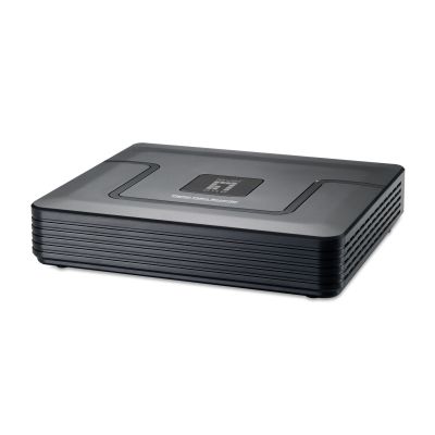 4. LevelOne CCTV 8-Kanal-Set 2MP/IP66/H.264/1x3,5"/IR-30m weiß