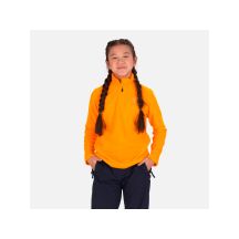 ROSSIGNOL Mädchen Fleece-Sweatshirt mit halbem Reißverschluss, Gelb