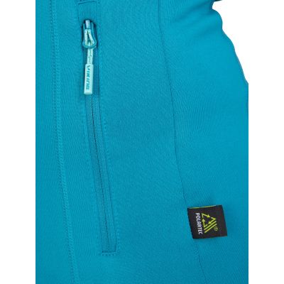 4. Damen-Sporthoodie Viking Jukon Hoodie Lady, schnelltrocknend, türkis (730/23/0900/70)