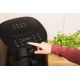 12. Eta Fritta Digi Doppel-Heißluftfritteuse 7,2 l, autonom, 1800 W, Schwarz
