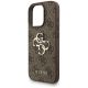 6. Guess 4G Strap 4G Classic Logo Hülle für iPhone 16 Pro - Braun