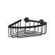 2. TESA ALUXX SCHWARZ Aluminium-Wandduschkorb