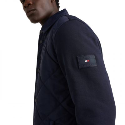 4. Tommy Hilfiger Mix Media Stepp-Trainerjacke M MW0MW27894