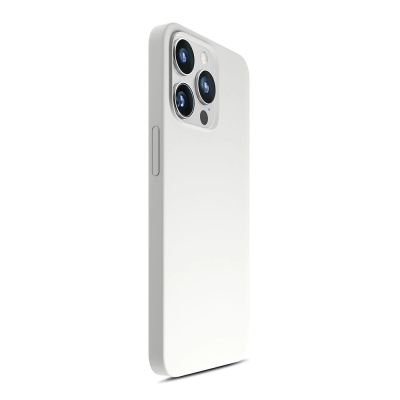 7. 3mk Hardy Silikon-MagCase für iPhone 14 Pro Max – Weiß