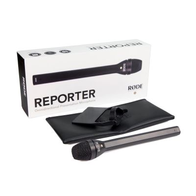 5. RODE REPORTER – Reportermikrofon mit Schutzhülle