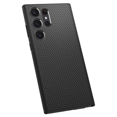 8. Spigen Liquid Air Hülle für Samsung Galaxy S23 Ultra – mattschwarz