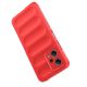 4. Magic Shield Hülle für Xiaomi Redmi Note 12 5G / Poco X5 5G Flexible Panzerabdeckung Rot