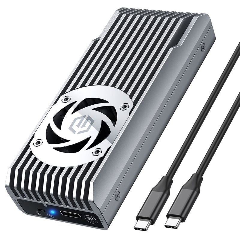 2. GRAUGEAR G-M206-20G-F Festplattengehäuse SSD-Gehäuse Grau M.2