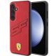 Ferrari Big SF Perforierte Hülle für Samsung Galaxy S24+ - rot
