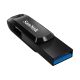 4. USB-Stick SanDisk Ultra Dual GO SDDDC3-032G-G46 (32 GB; USB 3.0, USB-C; schwarz)