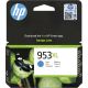 3. HP Tintenpatrone HP 953XL Cyan, HP953XL=F6U16AE, 1600 Seiten, 20 ml.