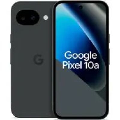 6. Google Pixel 10a, 16 cm (6,3 Zoll), Dual-SIM, Android 16.0, 5G, USB Typ-C, 8 GB RAM, 256 GB Speicher, 5100 mAh Akku, Schwarz