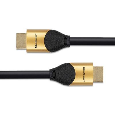 18. QOLTEC HDMI-KABEL V2.1 ULTRA HIGH SPEED 8K | 60 HZ | 28 AWG | GOLD | 3 m