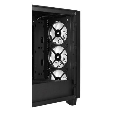 11. Corsair 3000D RGB AIRFLOW Schwarzes Gehäuse