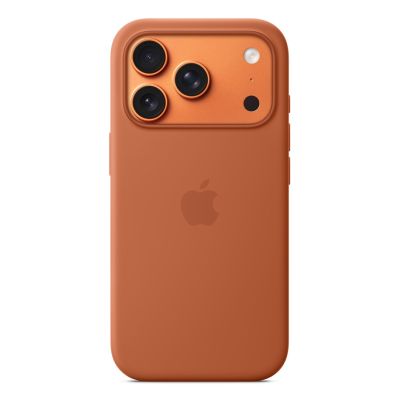 Apple iPhone 17 Pro Silikonhülle mit MagSafe (Terracotta)