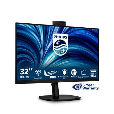 36. Philips 3000 Serie 32B2U3601H/00 Computermonitor 80 cm (31,5") 2560 x 1440 px Quad HD LCD Schwarz