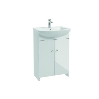 Schrankaufhängung D60 mit Waschbecken/Mixer/Siphon