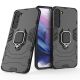 12. Ring Armor Hülle für Samsung Galaxy S23+ gepanzerte Hülle magnetischer Haltering schwarz
