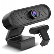 NANORS USB-Webcam HD 1080P (1920x1080) mit integriertem Mikrofon, Kabellänge 1,7 m, 25 FPS, RS680