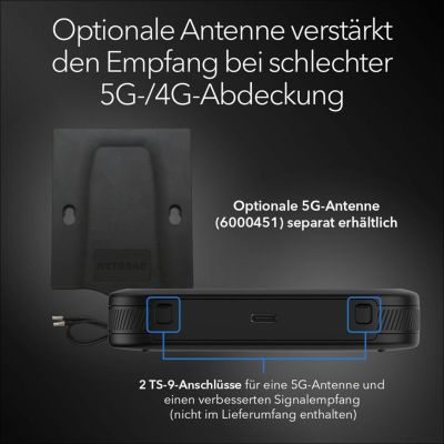 3. NETGEAR M3 Dualband-WLAN-Router (2,4 GHz/5 GHz) Schwarz