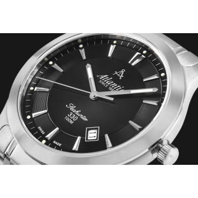 4. Atlantic Seahunter Herrenuhr 71365.41.61 + Box