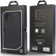 7. Audi Kunstleder iPhone 14 6,1" schwarz/schwarz Hardcase AU-TPUPPCIP14-TT/D1-BK