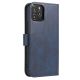 3. Magnethülle Elegante Hülle Flip Cover für Poco M4 Pro 5G Blau