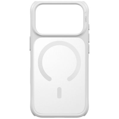5. Uniq Veren Magclick Ladehülle für iPhone 18 Pro / 17 Pro – Weiß