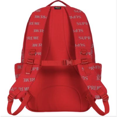 3. Supreme Rucksack Red Backpack Reflective – FW26B3-RED