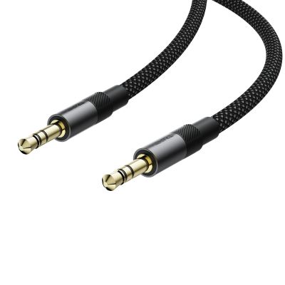 3. Acefast J10 AUX-Kabel, 3,5-mm-Miniklinke, 1 m – Schwarz