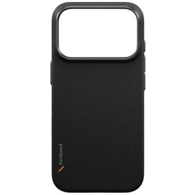 5. Uniq Keva EDGE Magclick Ladehülle für iPhone 18 Pro / 17 Pro – Schwarz