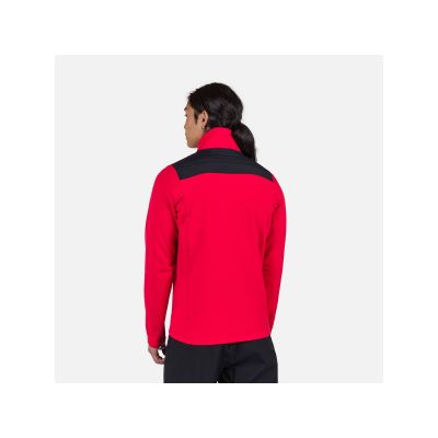 6. Rossignol Classique Hybrid Clim Fz Sweatshirt rot