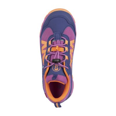 3. Wasserdichte Kinder-Wanderschuhe für Jungen/Mädchen Trollkids Kids Tronfjell Hiker Low violet blue/mallow pink/papaya (475-111)