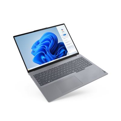 31. Lernovo ThinkBook 16 G7 ARP Ryzen 5 7535HS 16" WUXGA IPS 300 Nits AG 16 GB DDR5 4800 SSD512 Radeon 660M Cam1080p 45 Wh W11Pro Arktisgrau 3 Jahre Vor-Ort-Service