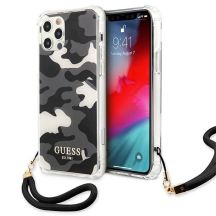 Guess GUHCP12LKSARBK iPhone 12 Pro Max 6,7" schwarz/schwarz Hardcase Camo Collection