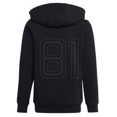 6. Adidas 3 Stripes FL Full-Zip Hoody Jr HR6331 Sweatshirt