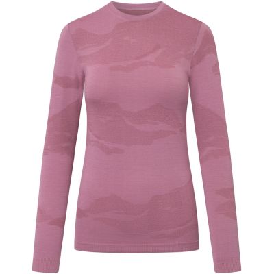 VIKING Gasher Merino Damen Langarmshirt Pink XXL
