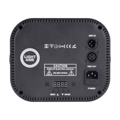 3. LIGHT4ME MULTIPHASE - LED-UV-Wash-Stroboskop mit verschiedenen Effekten