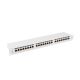 10. LANBERG Patchpanel, 24 Ports, 1 HE, 19 Zoll, CAT.6A, FTP, Grau, PPSA-1024-S