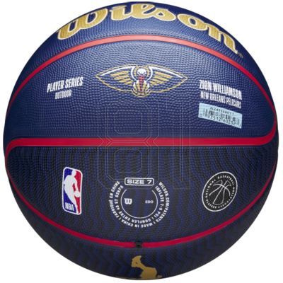 2. Wilson NBA Player Icon Zion Williamson Outdoor-Ball WZ4008601XB7