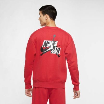 2. Air Jordan Jumpman Fleece-Sweatshirt Rot - CK6763-687