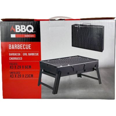 4. Faltbarer Garten- und Touristengrill 43x29x23cm