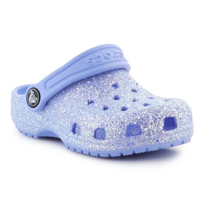 6. Crocs Classic Glitter Clog T Jr 206992-5Q6 Flip-Flops
