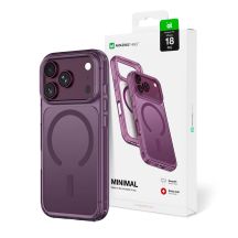 AmazingThing Minimal Mag Drop Proof Case 3 Lens für iPhone 18 Pro mit Trageschlaufe und MagSafe-Kompatibilität – Lila