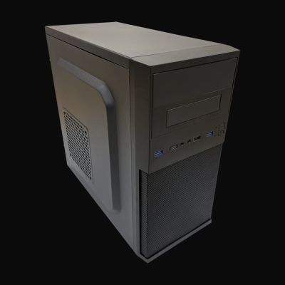 4. LC-Power 2004MB-V3 Micro-Tower-Gehäuse, Schwarz
